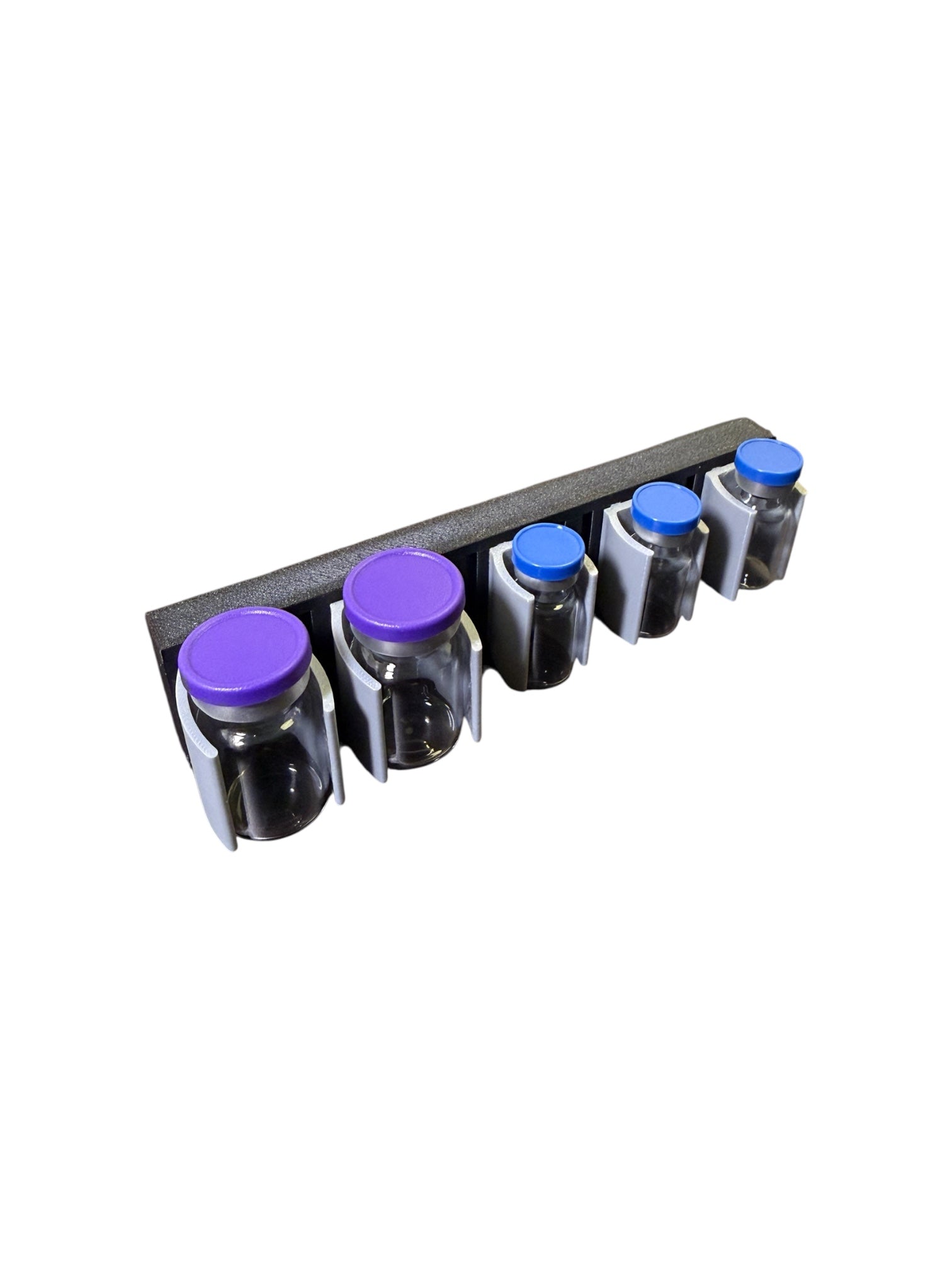 Universal Vial Organizer with 2ml and 5ml vials mixed samples