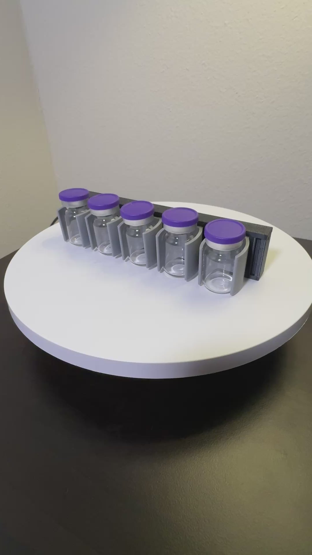 Universal Vial Organizer 5ml sample vial 360 video